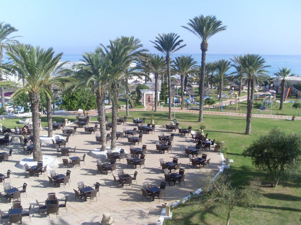 Ausblick Haupthaus El Mehdi Beach Resort