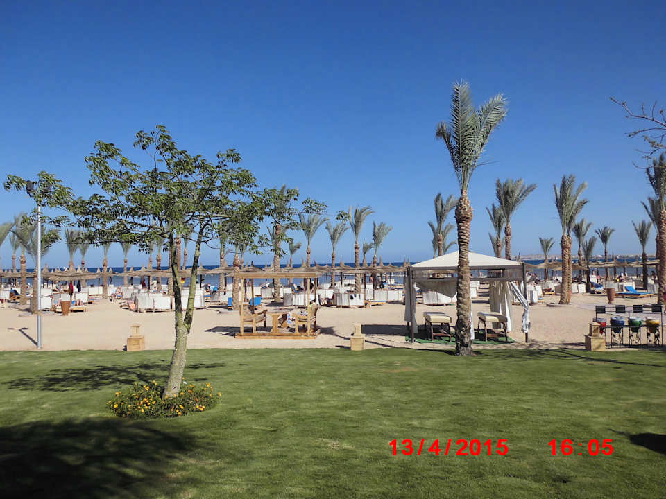 Blick von der Strandbar Pickalbatros Palace Resort