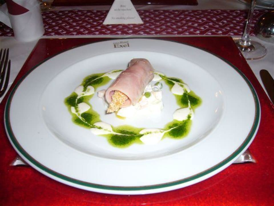Vorspeise des 5-Gänge-Menus Hotel Exel