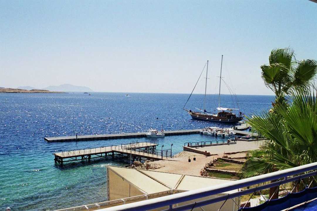 Ausblick aus unserem Zimmer Lido Sharm Hotel