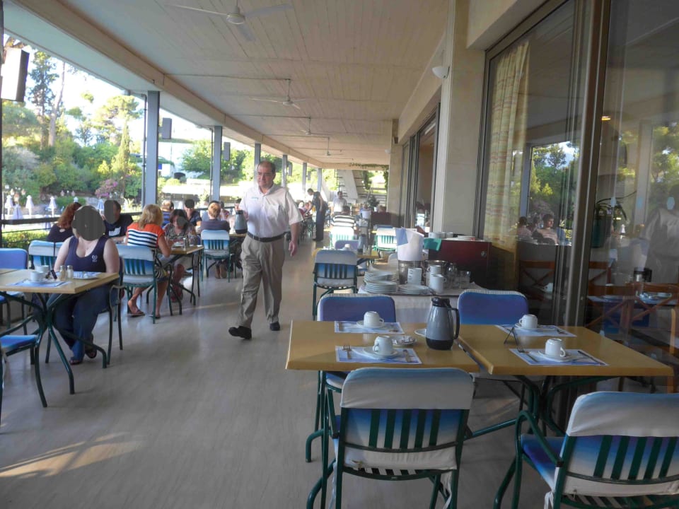 Aussenbereich Restaurant Corfu Holiday Palace Hotel