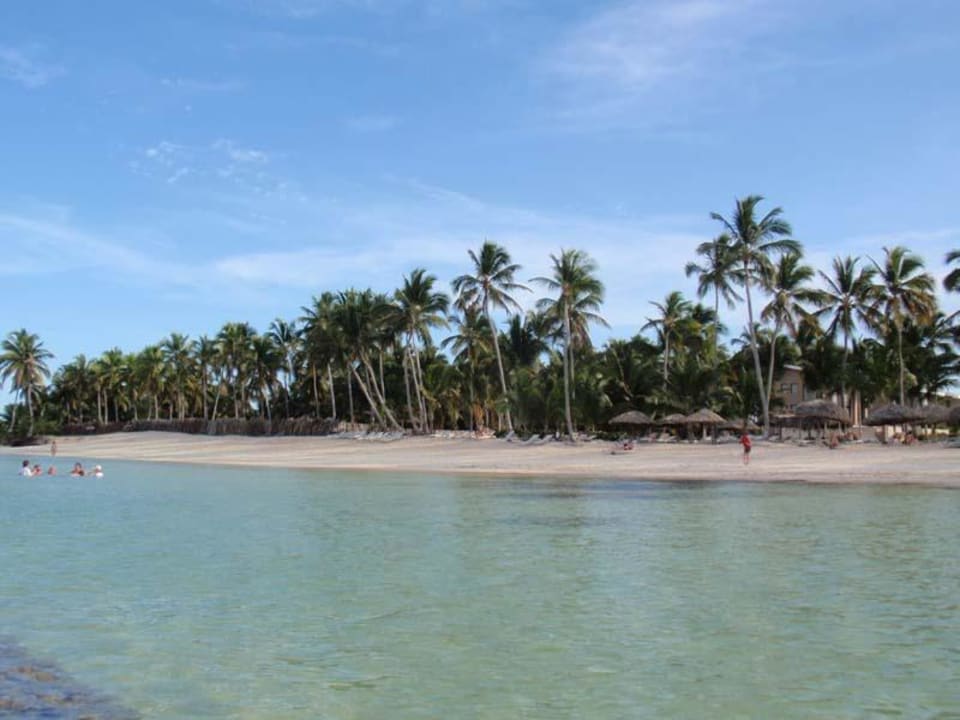 Noch mehr Strand vom Meer aus Catalonia Royal Bavaro - Adults only