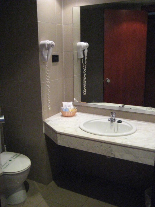 Badezimmer AQUA Hotel Promenade & Spa