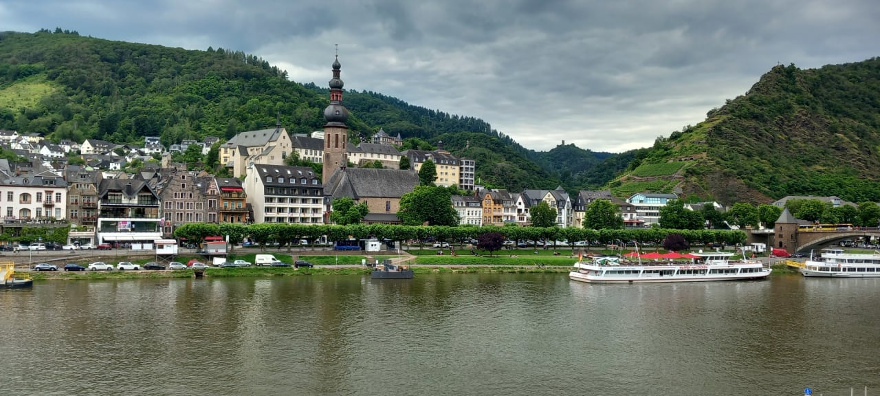 Ausblick Moselstern Hotel Brixiade & Triton