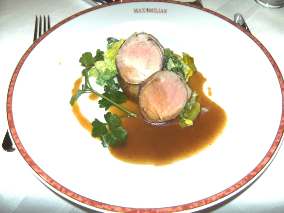 Hauptgang Hotel Maximilian Bad Griesbach