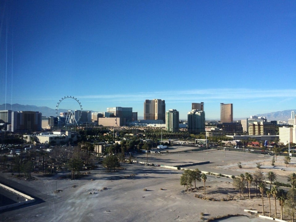 Ausblick aus dem 14.OG Virgin Hotels Las Vegas, Curio Collection by Hilton