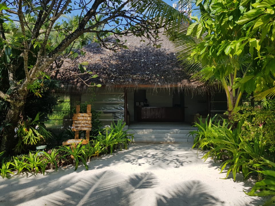 Lobby Outrigger Maldives Maafushivaru Resort