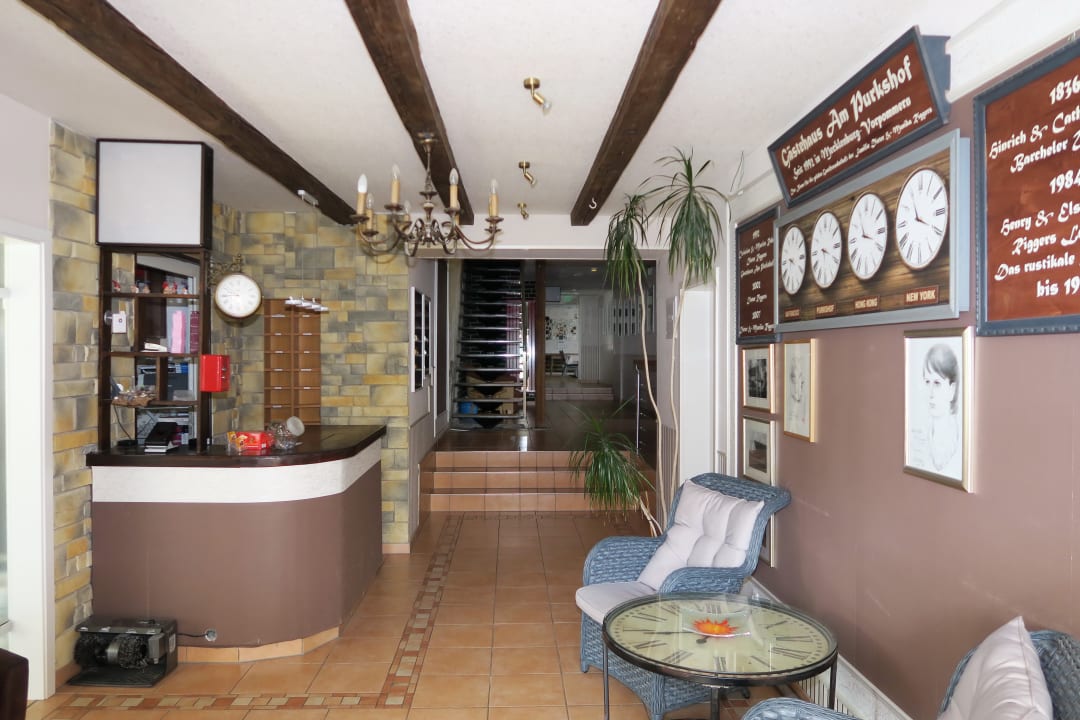 Lobby Pension Gästehaus Am Purkshof