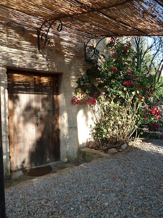Eingang zum Lavendelhaus Finca Can Duvai