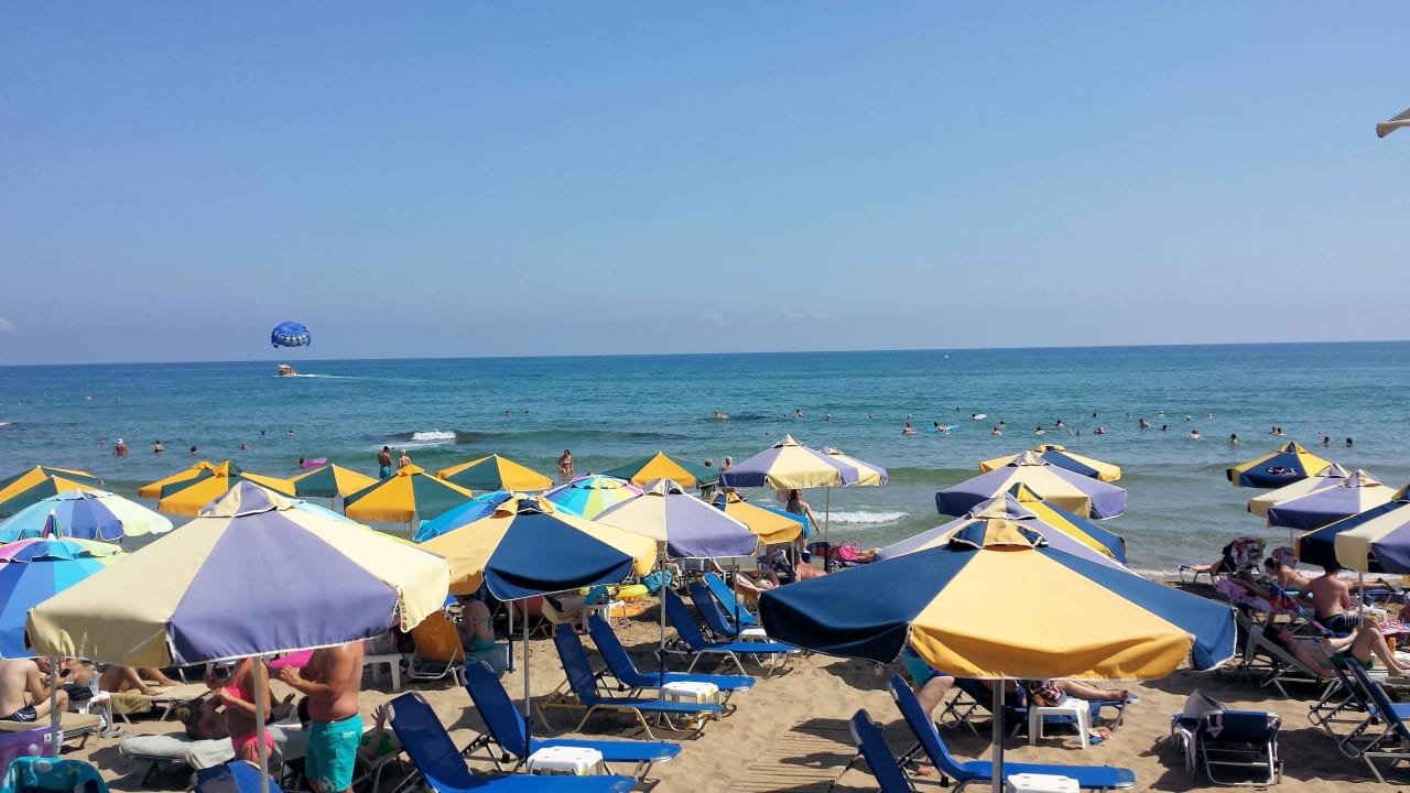 Direkt vor dem Hotel Cactus Royal