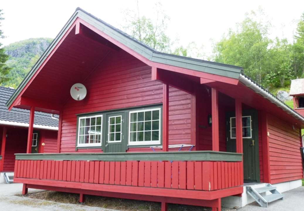Außenansicht Røldal Hyttegrend Camping & Ferienhäuser