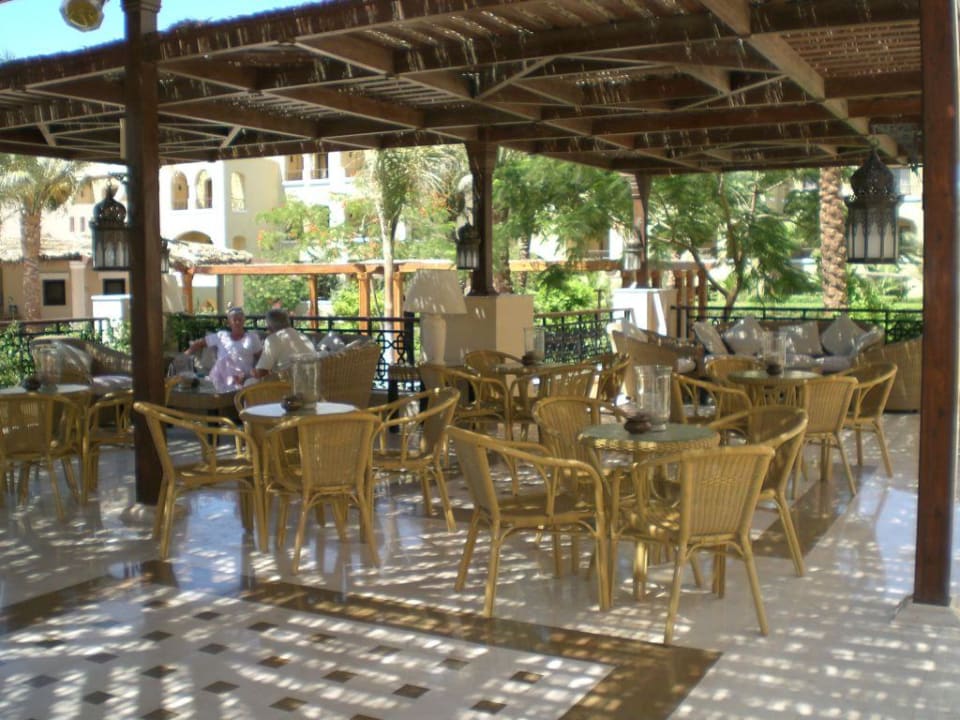 Wunderschöne Terrasse Hotel JAZ Makadi Star & Spa