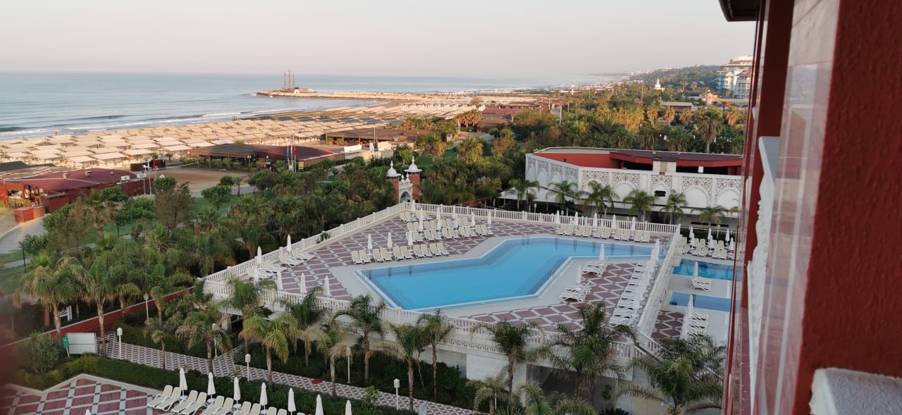Ausblick Royal Taj Mahal Hotel