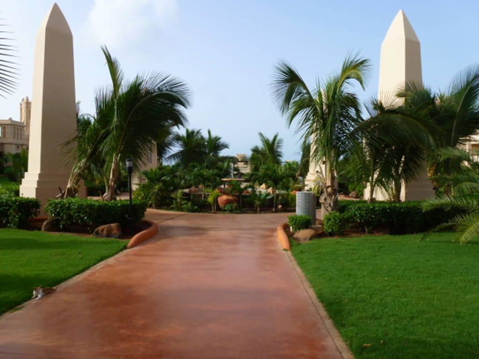 Der schöne Hotelgarten Hotel Riu Touareg