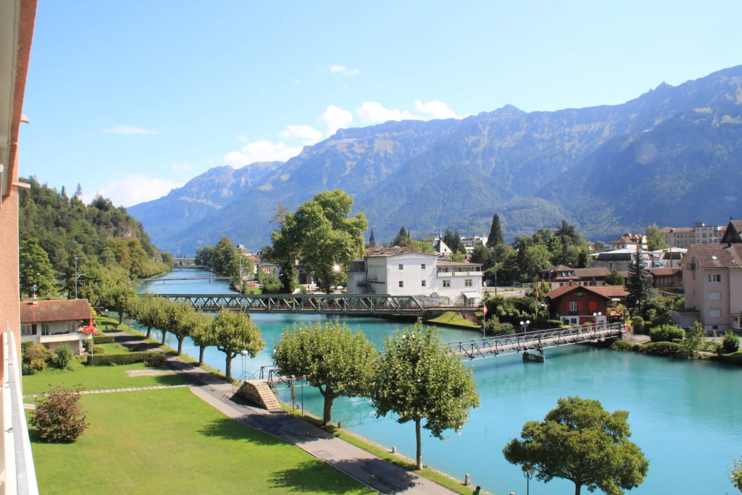 Ausblick vom Balkon aus Aparthotel Goldey