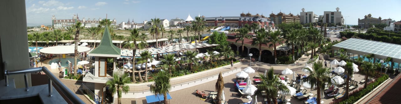 Ausblick vom Balkon Zimmer 8211 Hane Family Resort