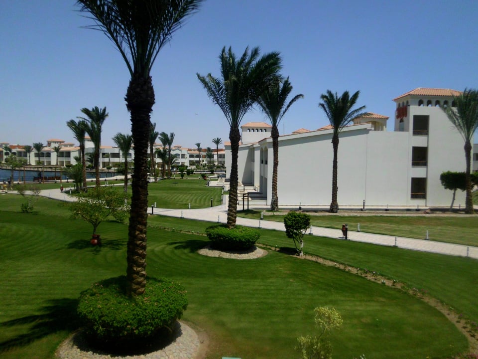 Blick vom Balkon Pickalbatros Dana Beach Resort - Hurghada