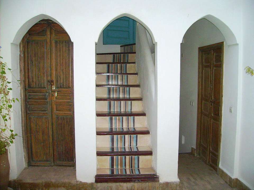 Treppe im Riad Hotel Riad le Coq Fou