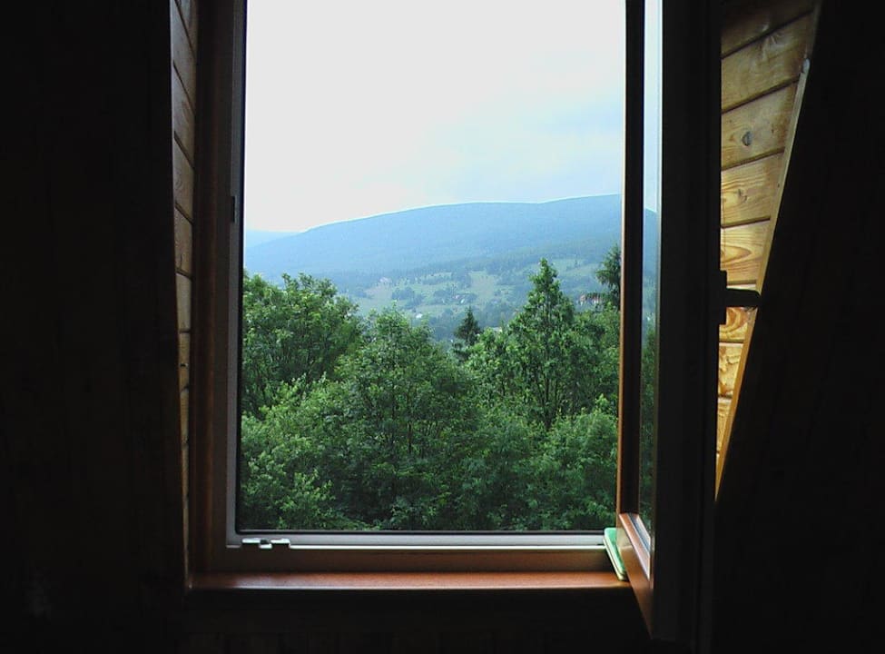 Zimmerausblick Hotel Leśny Gród