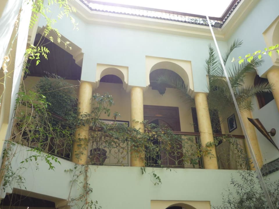 Le 1er étage vu du patio Hotel Riad Alida