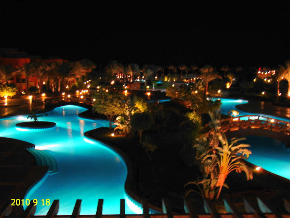 Nocny widok Sharm Grand Plaza Resort