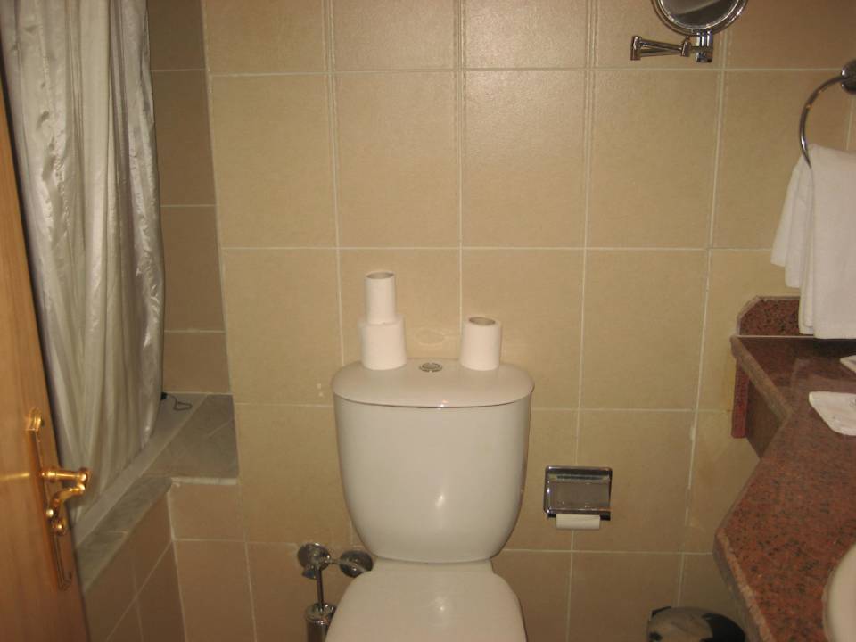 Mini Toilette für 4 Personen und Kind Beach Albatros Resort