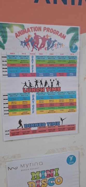 Sport & Freizeit Myrina Beach Hotel