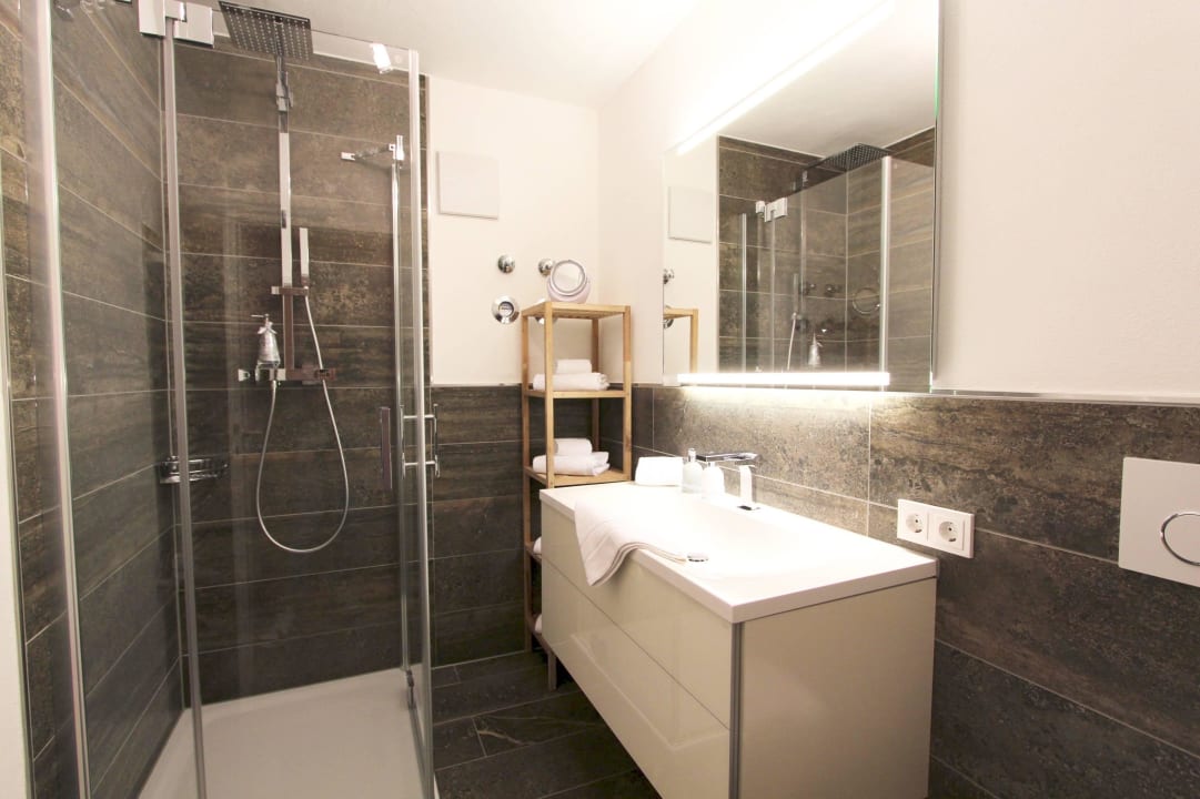 Badezimmer Ferienwohnung Platzhirsch