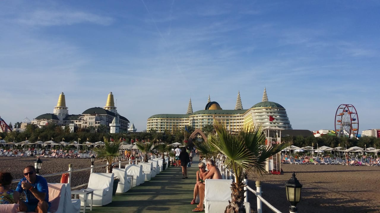 Vom Steg aus  Hotel Delphin Imperial