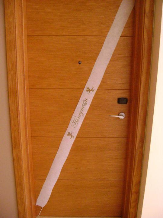 Tür von unserer Hochzeitssuite Secrets Royal Beach Punta Cana - Adults only