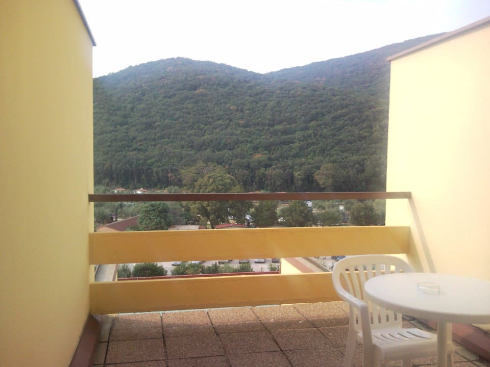 Das war der gebuchte Meerblick Hedera Hotel