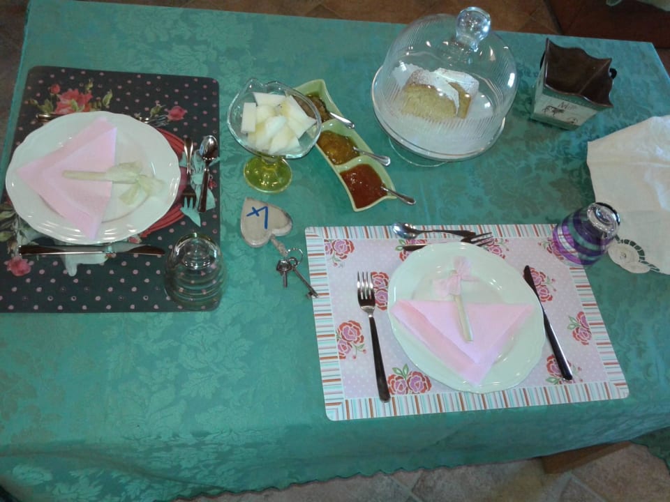 Frühstück im Nuraximannu B&B Nuraximannu