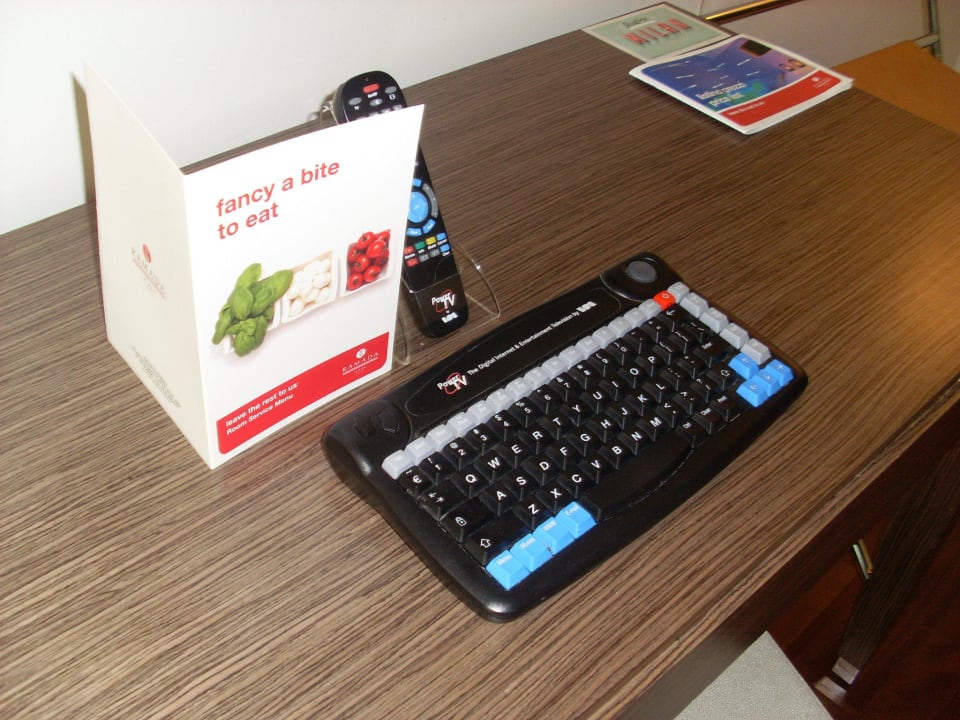Tastatur für die Internetnutzung Hotel Ramada Plaza Milano