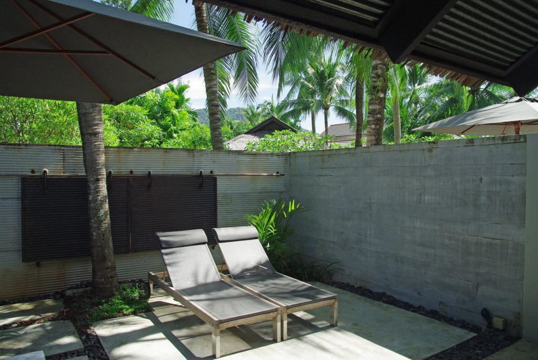 Innenhof Plantation Villa 1 The Slate
