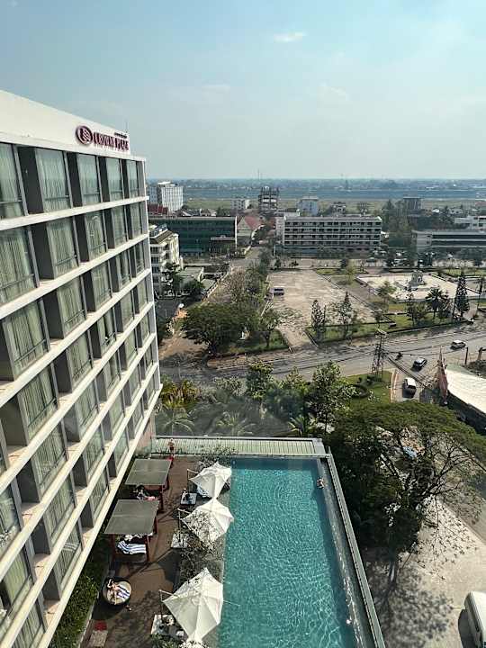 Ausblick Crowne Plaza Vientiane