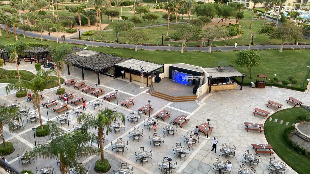 Ausblick Steigenberger ALDAU Beach Hotel
