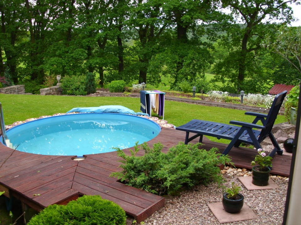 Pool Ferienhaus Tante Hertha
