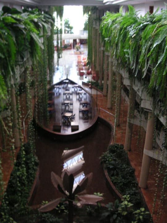 Lobby mit Pflanzen Landmar Playa La Arena