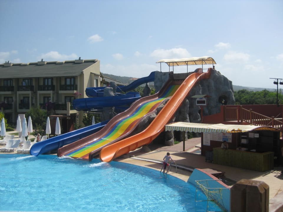 Blick von der Poolbrücke Oz Hotels Incekum Beach