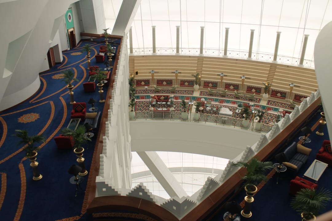 Etagenausblick vom 20. Stock Burj Al Arab