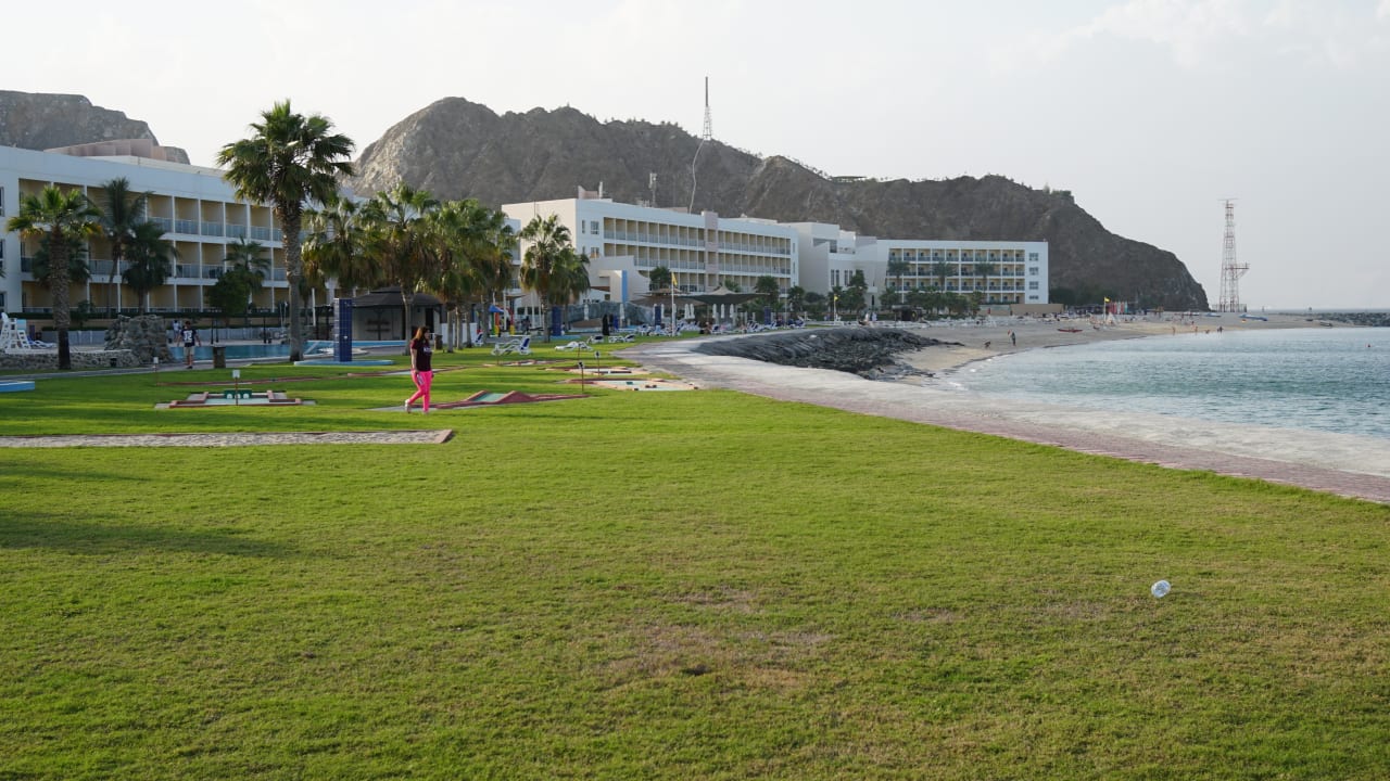 Gartenanlage Radisson Blu Resort Fujairah