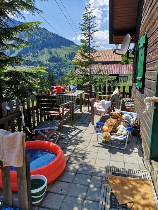 Außenansicht Guidos Panoramahütte