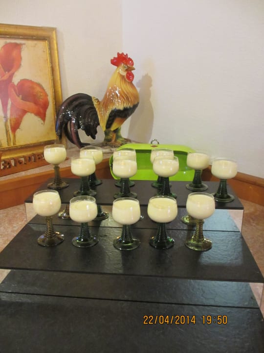 Wunderbarer leckerer Nachtisch Moselhotel Waldeck