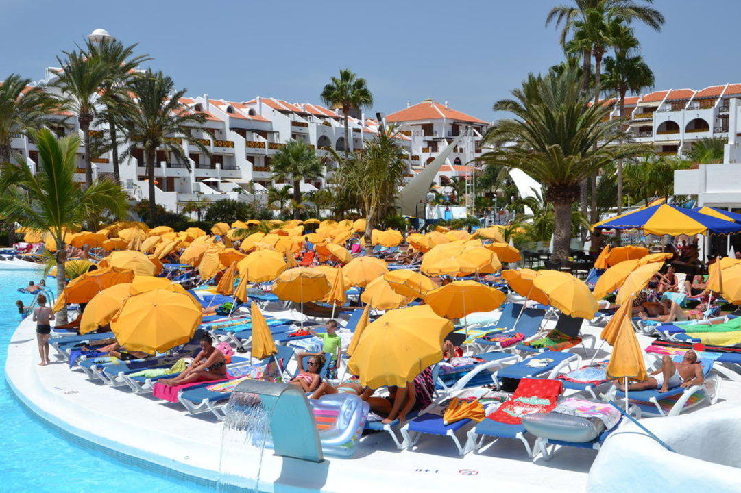 Dicht an Dicht, ab 7 Uhr reserviert Parque Santiago III Official