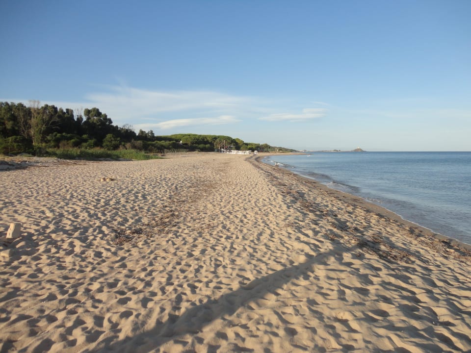Abendstimmung am Strand Hotel Flamingo Resort