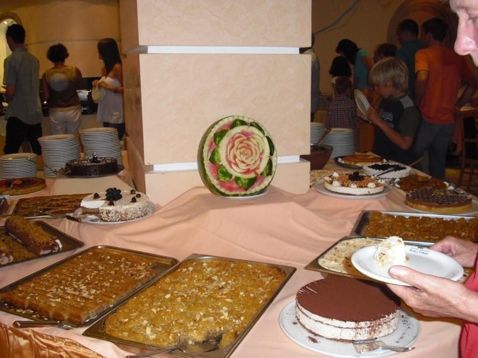 Nachspeisenbüffet Mitsis Rodos Village