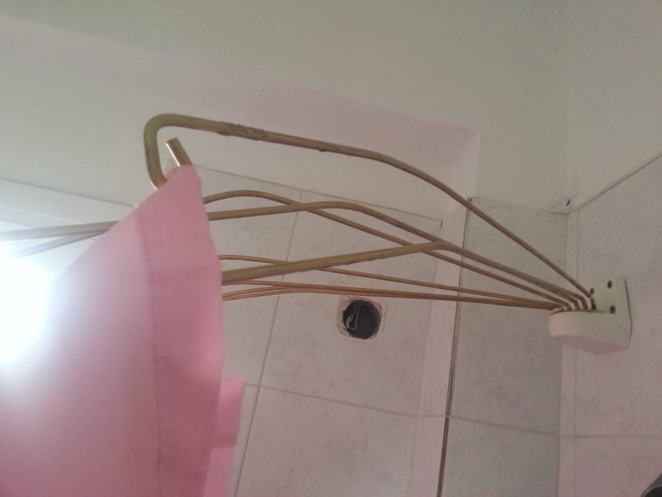 Duschvorhang Halterung defekt Yassou Kriti