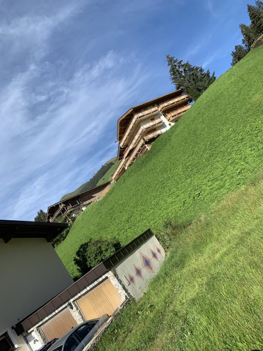 Außenansicht Ferienhof Ausserbrente