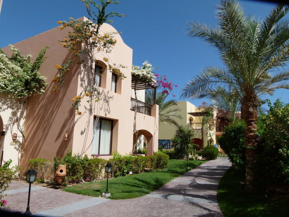 Ein Spaziergang durch die Anlage ist einfach herrl Jaz Makadi Saraya Resort