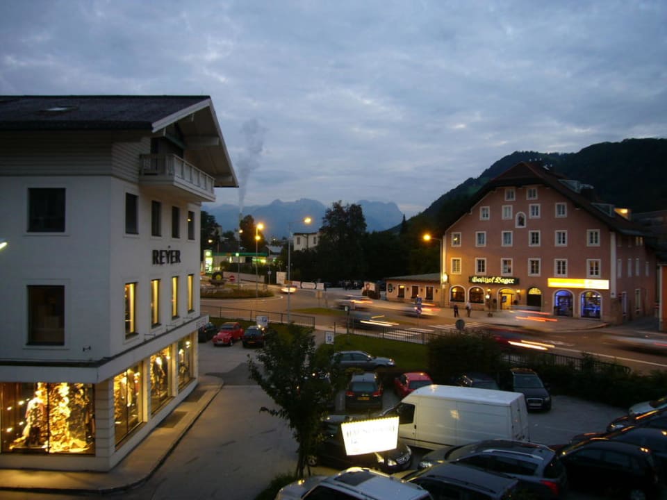Hotel Hafnerwirt, View from our corner-room Hotel Hafnerwirt